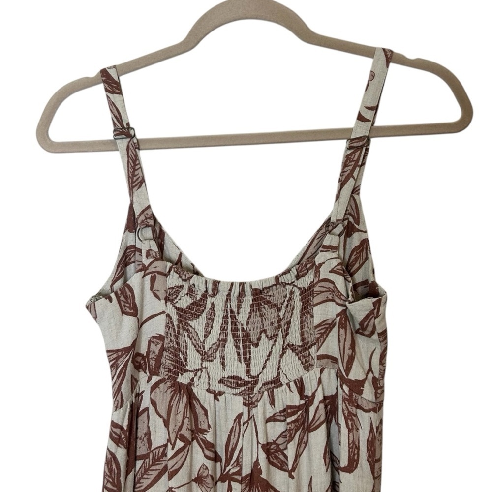 Gentle Fawn Tropez Jumpsuit- Neutral Palm Linen Blend- Size XS - Picture 6 of 14